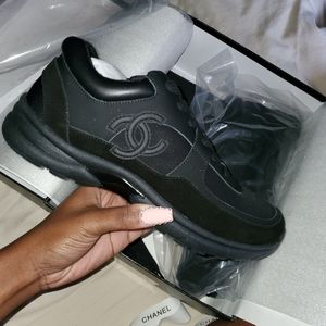 Chanel low trainers